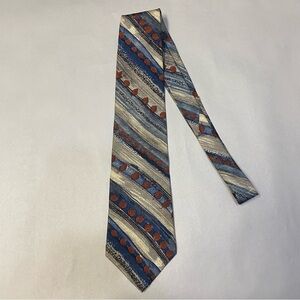 Santavelli Men’s Tie Necktie 100% Silk Made in USA Artsy